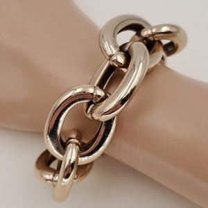 Lydell NYC Gold Tone Links Bracelet